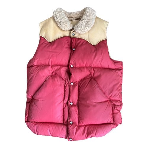 Pre-owned Rocky Mountain Featherbed Vest In Red