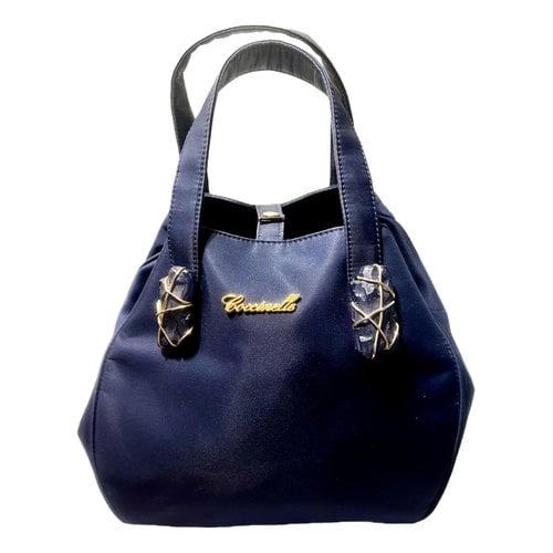 Pre-owned Coccinelle Cloth Handbag In Blue