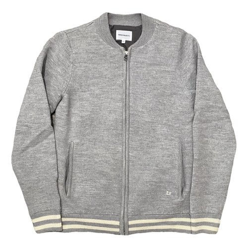 Pre-owned Norse Projects Wool Jacket In Grey