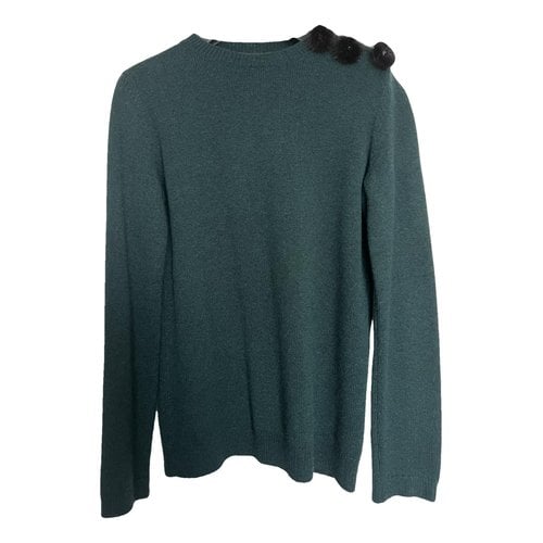 Pre-owned Louis Vuitton Cashmere Jumper In Green