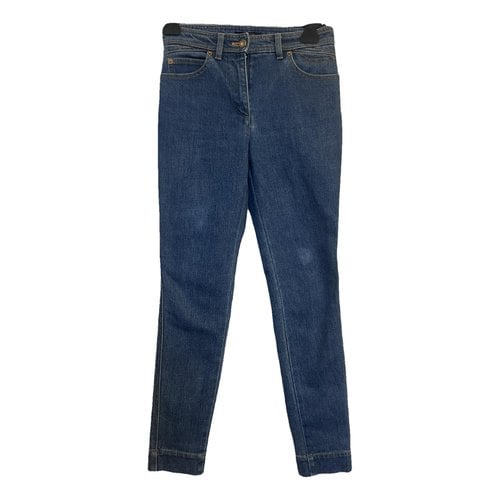 Pre-owned Louis Vuitton Bootcut Jeans In Blue