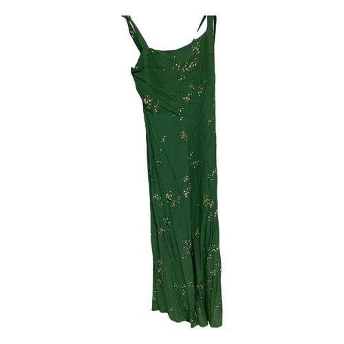 Pre-owned Faithfull The Brand Jumpsuit In Green