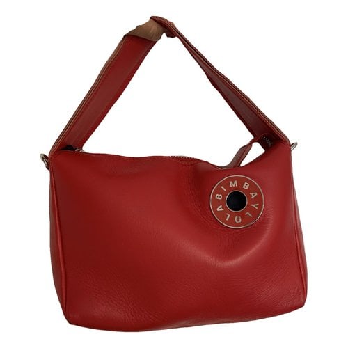 Pre-owned Bimba Y Lola Leather Handbag In Red