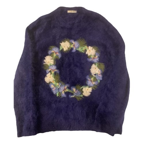 Pre-owned Givenchy Wool Jumper In Purple