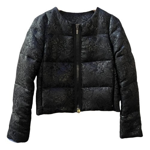 Pre-owned Moncler Classic Caban In Black