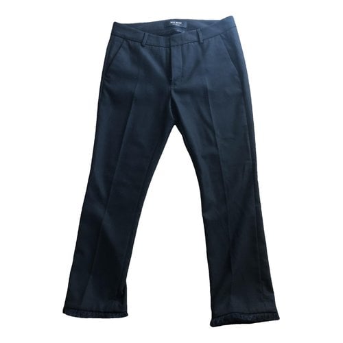 Pre-owned Mos Mosh Straight Pants In Black