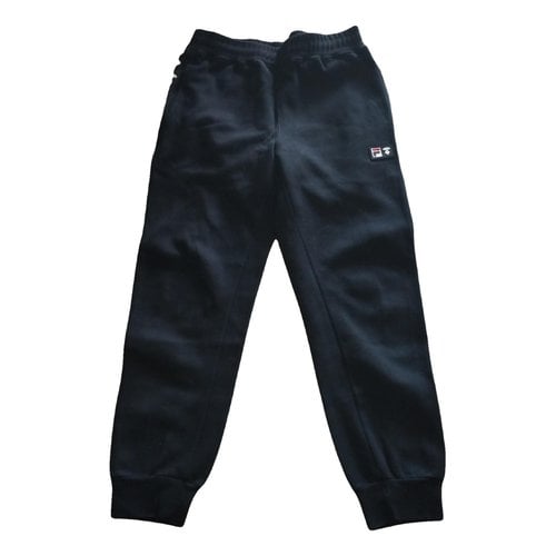Pre-owned A Bathing Ape Trousers In Black