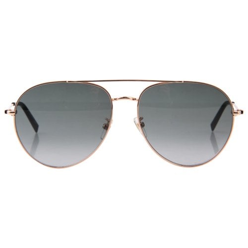 Pre-owned Givenchy Sunglasses In Gold