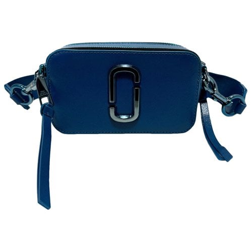 Pre-owned Marc Jacobs Patent Leather Handbag In Blue