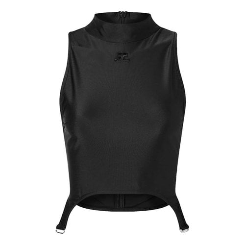 Pre-owned Courrèges Camisole In Black
