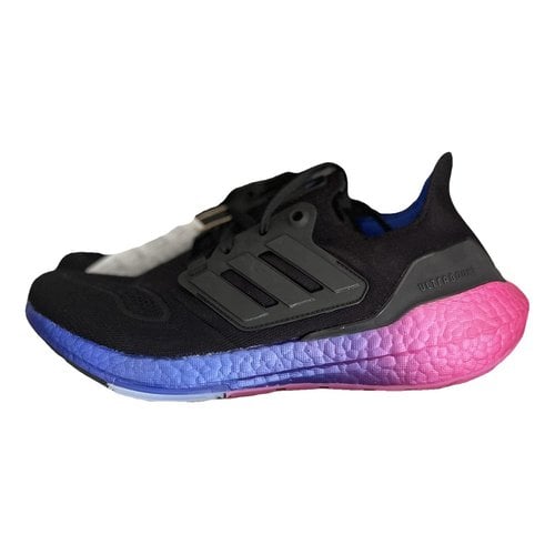 Pre-owned Adidas Originals Ultraboost Low Trainers In Black