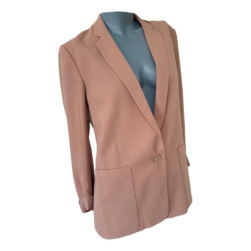 Pre-owned Theory Blazer In Pink