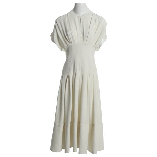 Pre-owned Proenza Schouler Mid-length Dress In White