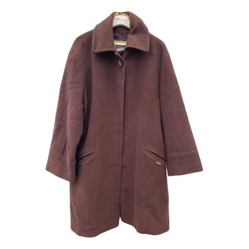 Pre-owned Weill Wool Coat In Brown