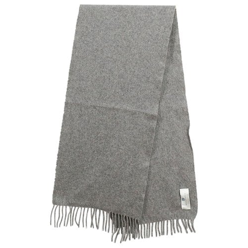 Pre-owned Ballantyne Cashmere Scarf In Grey