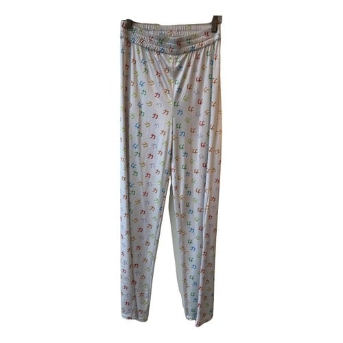 Pre-owned Hosbjerg Trousers In Multicolour