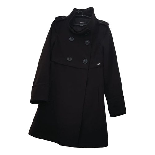 Pre-owned Miss Sixty Coat In Black