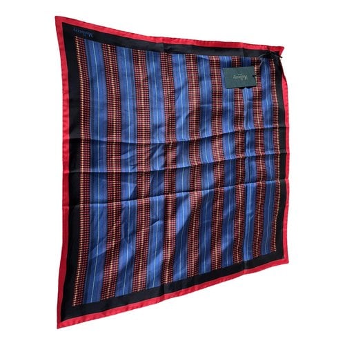 Pre-owned Mulberry Silk Scarf In Multicolour