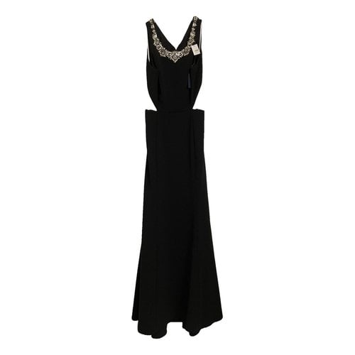 Pre-owned Marchesa Notte Dress In Black