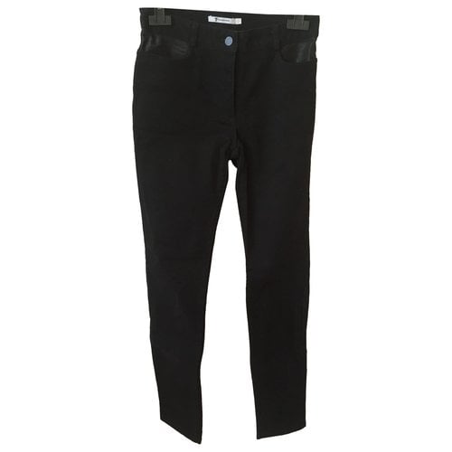 Pre-owned Alexander Wang T Slim Jeans In Black
