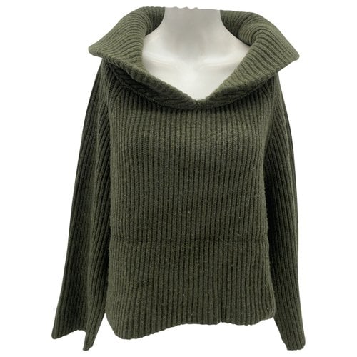Pre-owned Khaite Cashmere Jumper In Green