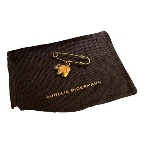 Pre-owned Aurelie Bidermann Yellow Gold Jewellery Set