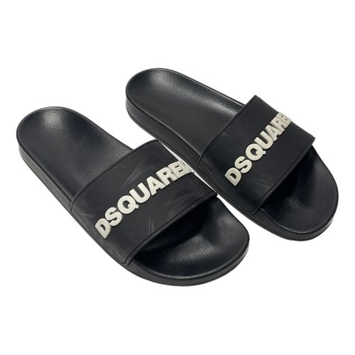Pre-owned Dsquared2 Sandals In Black