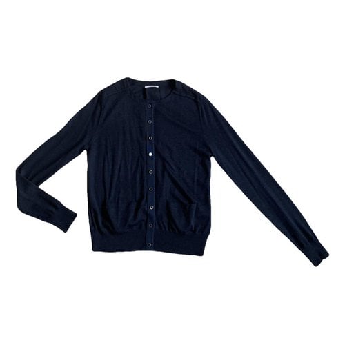 Pre-owned Chloé Cashmere Cardigan In Blue