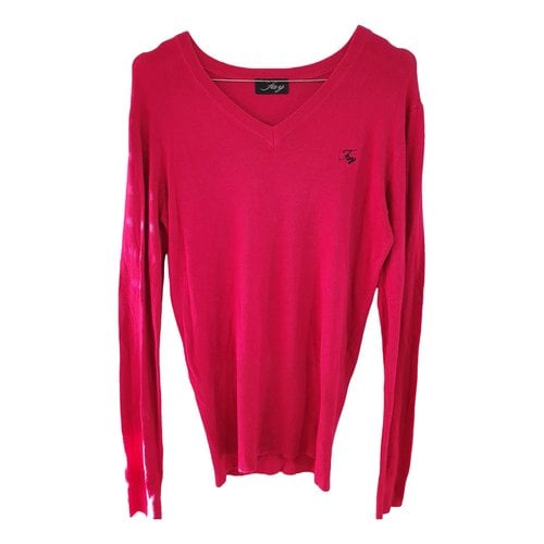 Pre-owned Fay Wool Jumper In Pink
