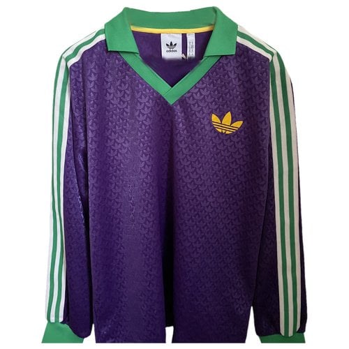 Pre-owned Adidas Originals T-shirt In Purple