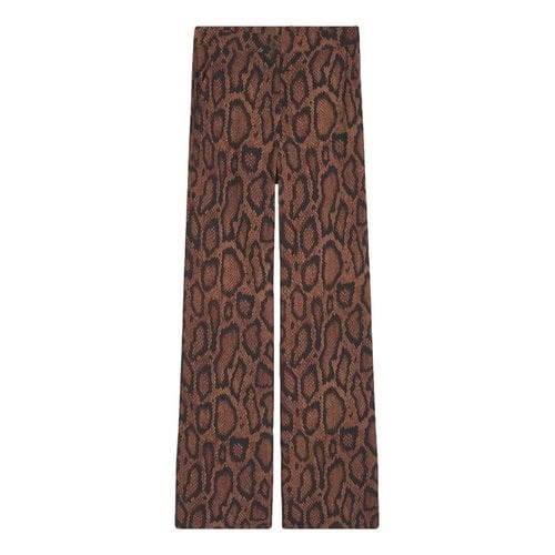 Pre-owned Weworewhat Trousers In Brown