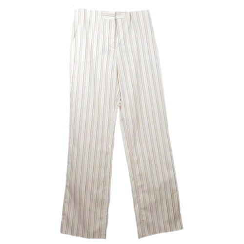 Pre-owned Musier Straight Pants In Yellow