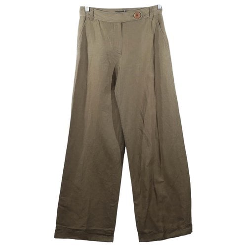 Pre-owned Paul Smith Large Pants In Khaki