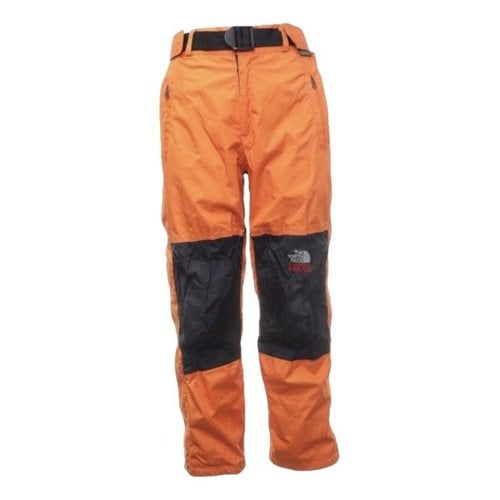 Pre-owned The North Face Trousers In Orange