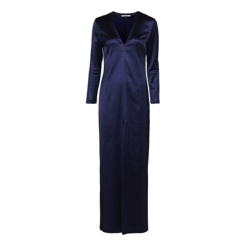 Pre-owned Wood Wood Maxi Dress In Navy