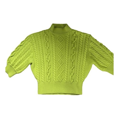 Pre-owned Louis Vuitton Wool Jumper In Green