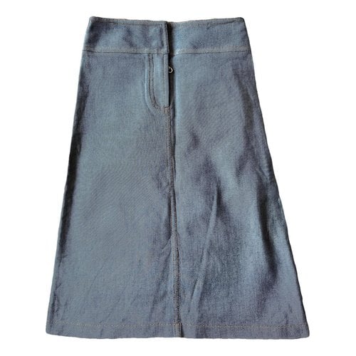 Pre-owned Chloé Mid-length Skirt In Blue