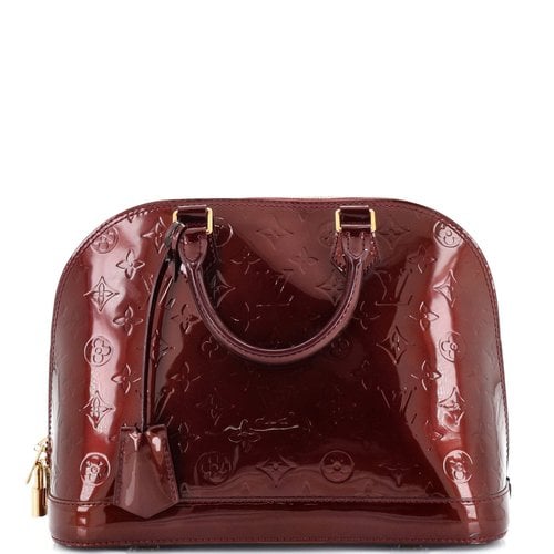 Pre-owned Louis Vuitton Leather Handbag In Red