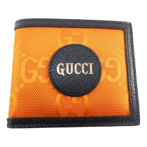 Pre-owned Gucci Leather Small Bag In Orange