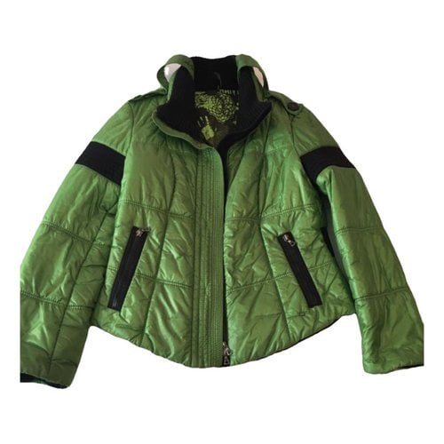 Pre-owned Marc Cain Puffer In Green