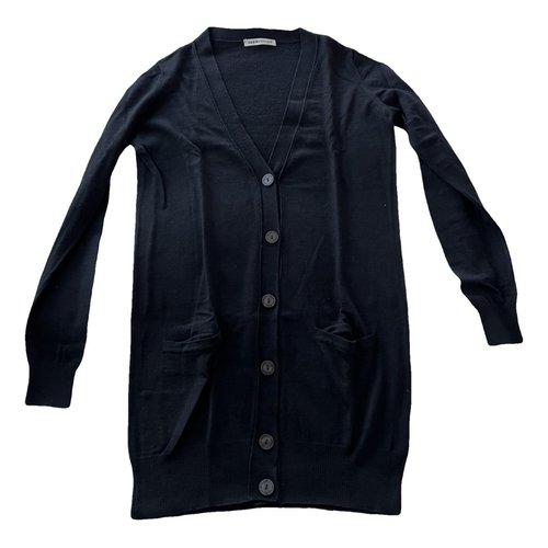 Pre-owned See By Chloé Wool Cardigan In Blue