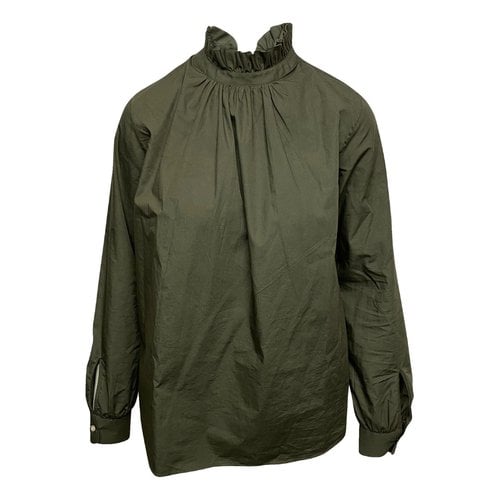Pre-owned Officine Generale Blouse In Green