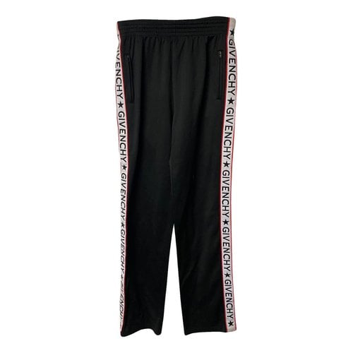 Pre-owned Givenchy Carot Pants In Black