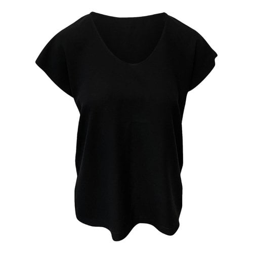 Pre-owned Diane Von Furstenberg T-shirt In Black