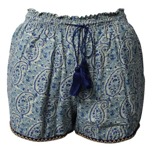 Pre-owned Talitha Shorts In Blue