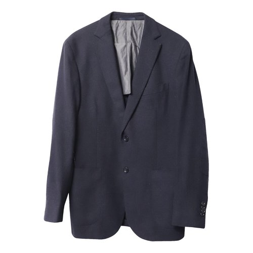Pre-owned Z Zegna Wool Suit In Blue
