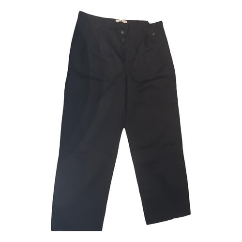 Pre-owned Givenchy Trousers In Black