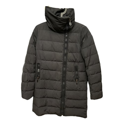 Pre-owned Moncler Classic Peacoat In Blue