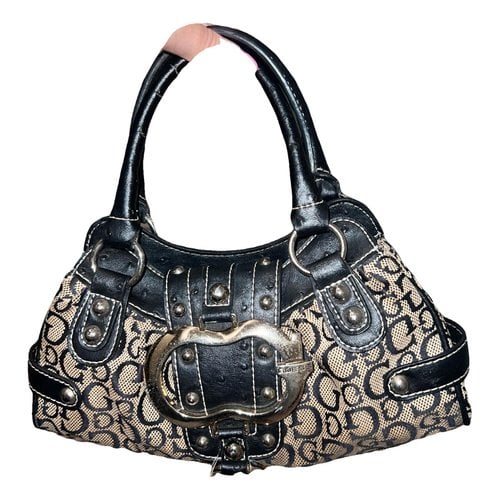 Pre-owned Guess Leather Handbag In Brown