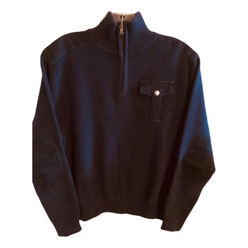 Pre-owned Tommy Hilfiger Knitwear In Navy
